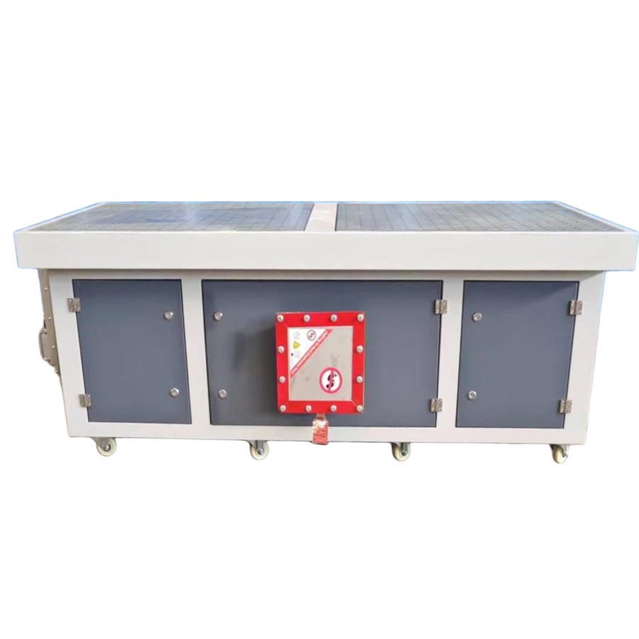 Explosion-proof dust removal grinding table