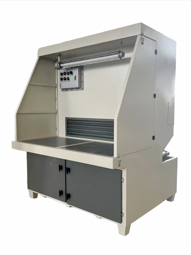 Wet table dust collector